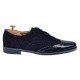 OFERTA MARIMEA 39, 42, 43 - Pantofi barbati eleganti din piele naturala, bleumarin, L870LVBLM