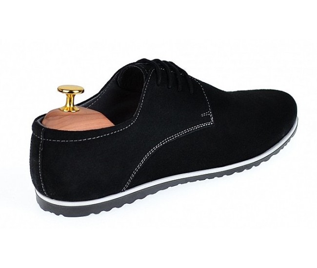 OFERTA MARIMEA  40,  41 - Pantofi barbati sport casual din piele naturala L880NVEL