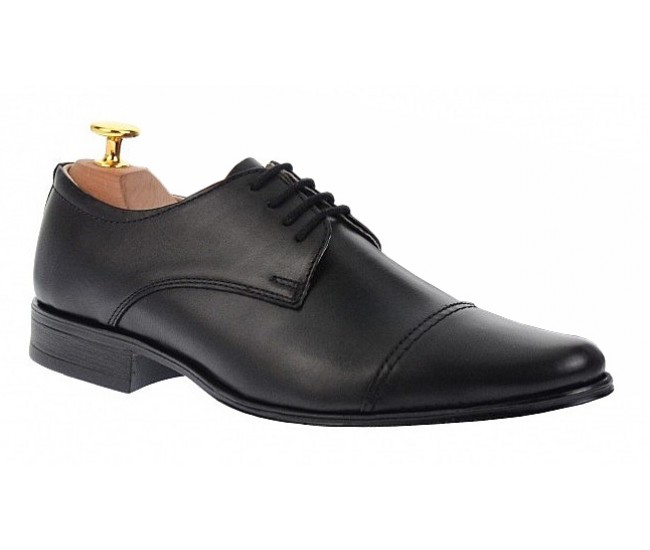 Marimea 39 Pantofi barbati eleganti din piele naturala - Model Nicolas L959NBOX