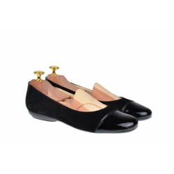 Oferta marimea 35, 38- Balerini dama din piele naturala intoarsa LARENALACSN