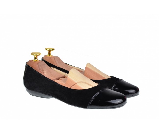 Oferta marimea 35, 38- Balerini dama din piele naturala intoarsa LARENALACSN