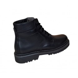 Bocanci barbati Markus piele naturala imblaniti model iarna MARKUS - LBOCNBOX