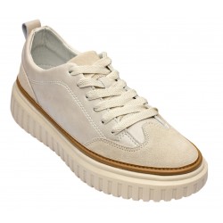 Pantofi dama casual din piele naturala Bej - Medina LGSK3013B Pantofi dama casual din piele naturala Bej - Medina LGSK3013B