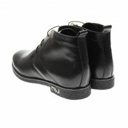 Oferta marimea  36 -  Ghete dama, model casual, imblanite din piele naturala, negre -  LG01NBOXN Oferta marimea  36 -  Ghete dama, model casual, imblanite din piele naturala, negre -  LG01NBOXN