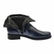 Oferta marimea 39, 40 - Ghete barbati bleumarin, office, elegante din piele naturala, cu fermoar - LGB99BLA Oferta marimea 39, 40 - Ghete barbati bleumarin, office, elegante din piele naturala, cu fermoar - LGB99BLA