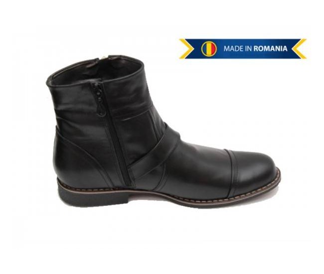 Oferta marimea 41, 42 - Ghete barbati casual din piele naturala - Made in Romania LGJONN1