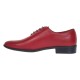 Marimea 39 Pantofi barbati rosii eleganti din piele naturala LGKR219R