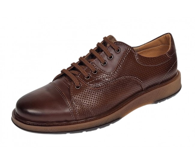 Marimea 44 Pantofi barbati casual din piele naturala Maro LGKR231MTR