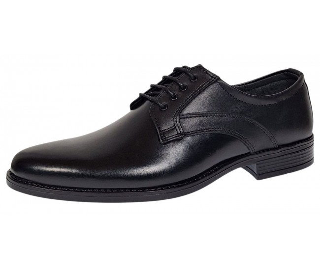 Reducere 45 Pantofi barbati eleganti din piele naturala Nikolas Negru LGKR232N