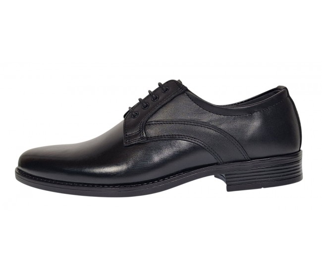 Reducere 45 Pantofi barbati eleganti din piele naturala Nikolas Negru LGKR232N