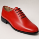 Marimea 42 Pantofi barbati rosii eleganți din piele naturală cu șiret LGKR51R