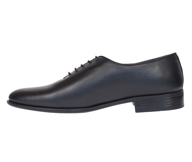 Oferta marimea 43 Pantofi eleganti barbati din piele naturala Havana Negru 