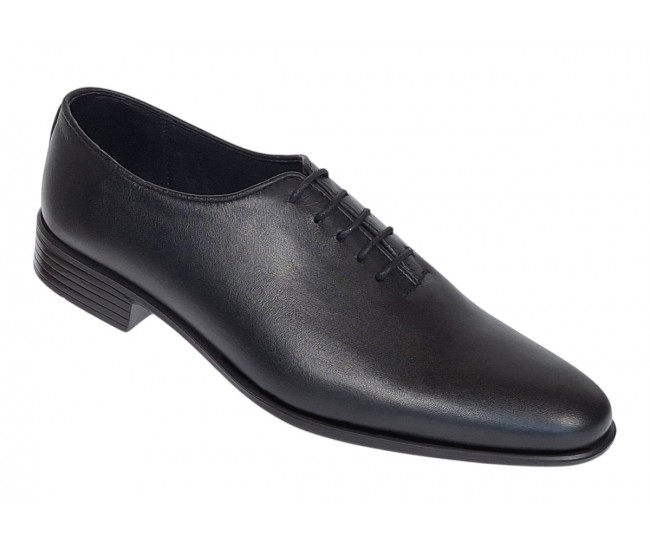 Oferta marimea 43 Pantofi eleganti barbati din piele naturala Havana Negru 