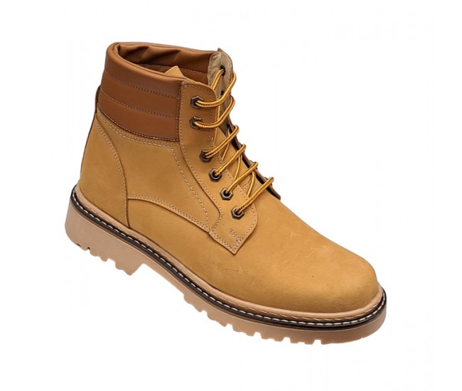 Oferta marimea 42 Bocanci barbati, din piele naturala, imblaniti, model iarna, MARKUS LGKR63INS