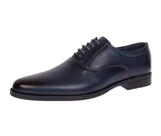 Oferta Pantofi barbati eleganti din piele naturala Enzo Bleumarin LGKR84BLU