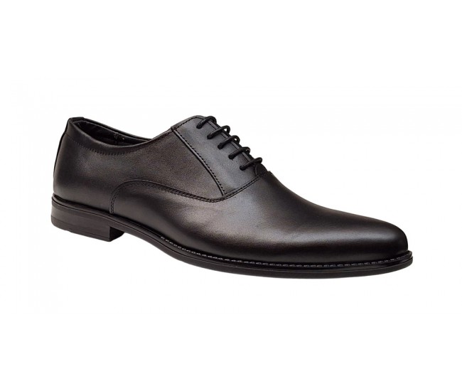 Pantofi eleganti barbati piele naturala - Model Enzo Negru GKR Marimea 37
