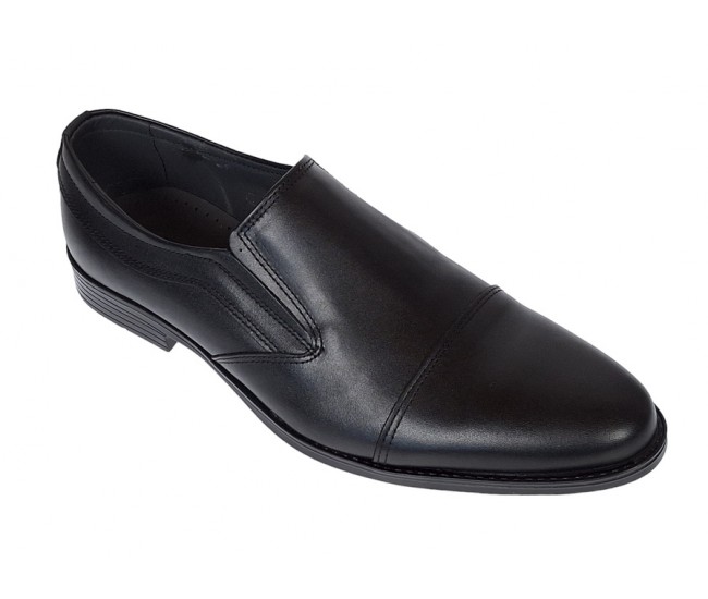 Oferta marimea 44 Pantofi barbati, eleganti, piele naturala, negru - LGKR87N