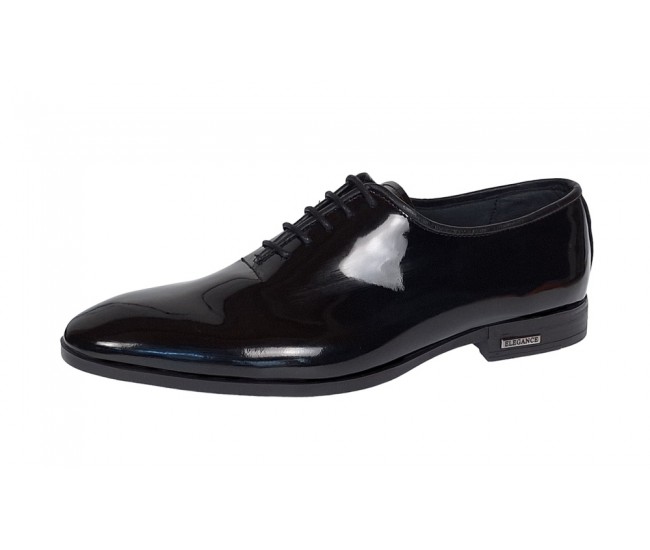 Oferat Pantofi barbati negri lacuiti eleganti din piele naturala LGKR98NL