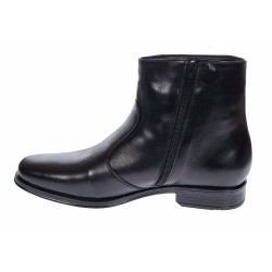 Oferta Marimea 39 Ghete barbati office, elegante din piele naturala, Negru LGMORISN