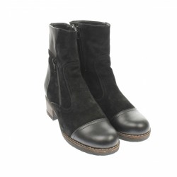 Oferta marimea 39 - Ghete dama din piele naturala, cu fermoar - Negru (imblanite) - LGNADIANVEL Oferta marimea 39 - Ghete dama din piele naturala, cu fermoar - Negru (imblanite) - LGNADIANVEL