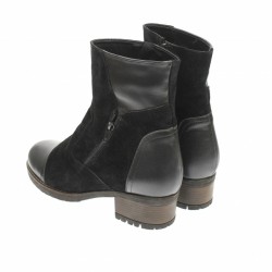 Oferta marimea 39 - Ghete dama din piele naturala, cu fermoar - Negru (imblanite) - LGNADIANVEL Oferta marimea 39 - Ghete dama din piele naturala, cu fermoar - Negru (imblanite) - LGNADIANVEL