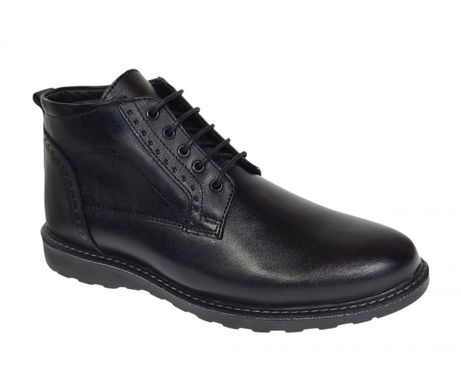 Oferta Marimea 42 Ghete barbati din piele naturala pe talpa Sport Urban imblanite LGS2019CSN