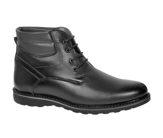 Oferta Marimea 41 Ghete barbati casual din piele naturala imblanite LGSCORSAN