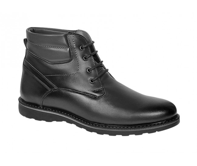 Oferta Marimea 41 Ghete barbati casual din piele naturala imblanite LGSCORSAN