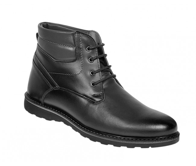 Oferta Marimea 41 Ghete barbati casual din piele naturala imblanite LGSCORSAN