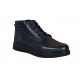 Oferta Marimea 43 Ghete barbati din piele naturala imblanite culoare neagra LGSSPORT23N
