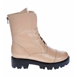 Oferta marimea  36, 39, 40 - Bocanci dama imblaniti, din piele naturala, bej - LKAMELYABEJ Oferta marimea  36, 39, 40 - Bocanci dama imblaniti, din piele naturala, bej - LKAMELYABEJ