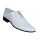 Oferta marimea 41 Pantofi barbati eleganti de ceremonie piele naturala Alb Lac LMOD1ALAC
