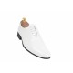 Oferta marimea  42 -  Pantofi barbati, albi,  eleganti, din piele naturala box - LMOD1ALBBOX