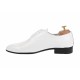 Oferta marimea  42 -  Pantofi barbati, albi,  eleganti, din piele naturala box - LMOD1ALBBOX