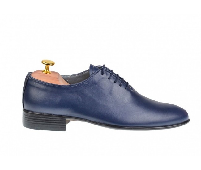 Oferta marimea 40  43 - Pantofi barbati eleganti din piele naturala LMOD1BLBOX