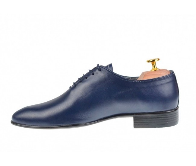 Oferta marimea 40  43 - Pantofi barbati eleganti din piele naturala LMOD1BLBOX
