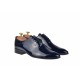 Oferta marimea 41, 42 - Pantofi barbati eleganti bleumarin din piele naturala lacuita - LMOD1BLMLAC