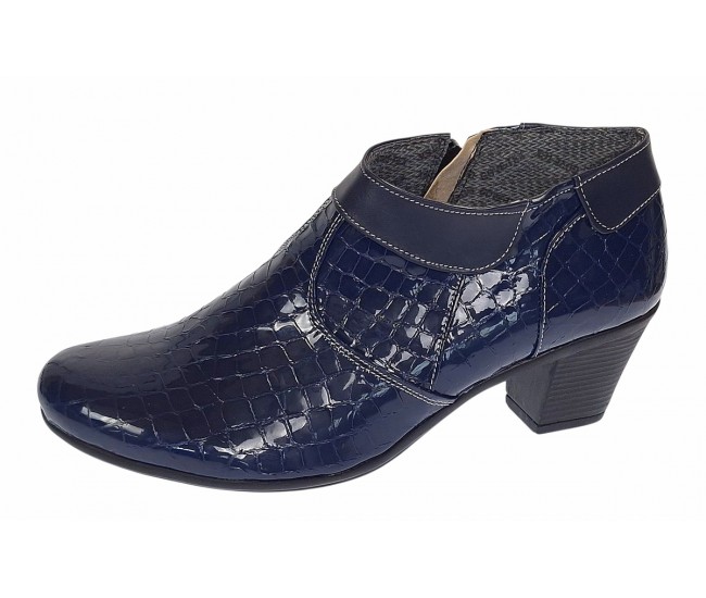 Reducere Marimea 41 Botine dama din piele naturala cu fermoar LMV4CRBLBT