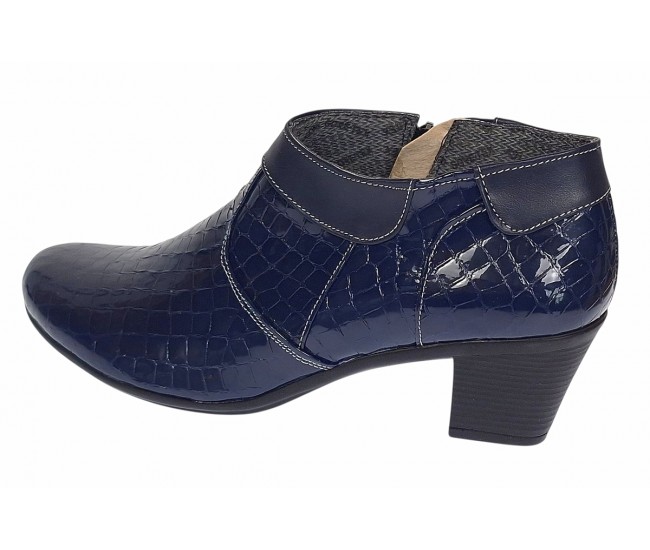 Reducere Marimea 41 Botine dama din piele naturala cu fermoar LMV4CRBLBT
