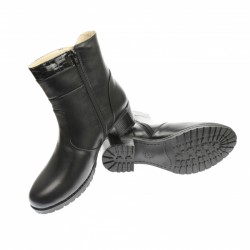 Oferta marimea 39 - Ghete dama din piele naturala, cu fermoar, negre, IMBLANITE - LMVS43N Oferta marimea 39 - Ghete dama din piele naturala, cu fermoar, negre, IMBLANITE - LMVS43N