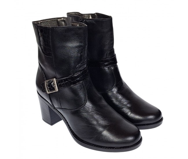 Oferta marimea 37 Ghete dama din piele naturala Probate - LMVS45N