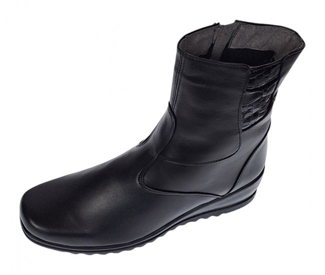 Oferta marimea 39 Ghete dama din piele naturala Orto Imblanite LMVS4N