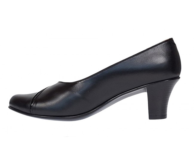 Marimea 40 Pantofi dama eleganti din piele naturala Negru MVSP26NCR