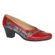 Marimea 37 Pantofi dama eleganti din piele naturala Rosu Color LMVSP26XR
