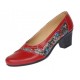 Marimea 37 Pantofi dama eleganti din piele naturala Rosu Color LMVSP26XR
