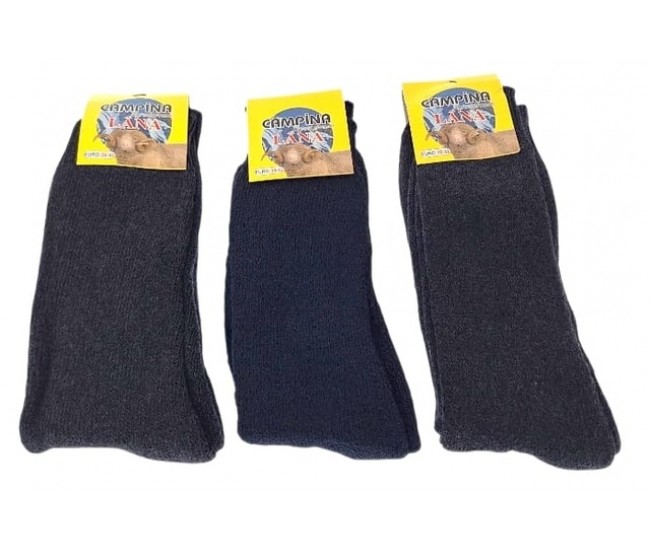 Sosete groase din lana pentru barbati Set 3 perechi Campina LN3N