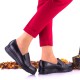 Oferta marimea 36 - Pantofi dama negri, casual din piele naturala - LNA270NP