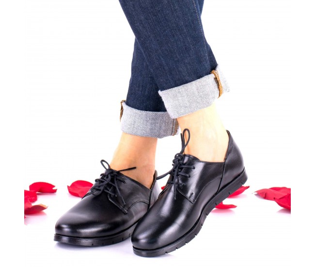 Oferta marimea 38 - Pantofi dama, casual, din piele naturala LNA296N Oferta marimea 38 - Pantofi dama, casual, din piele naturala LNA296N