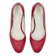 Oferta Pantofi eleganti dama, rosii, din piele naturala box, toc 5 cm - LNA73ROSU