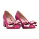 Oferta Pantofi dama office din piele naturala fucsia Marimi 35, 38